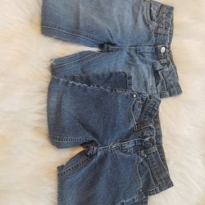 Bundle of 3 size 3T jeans including Levi's